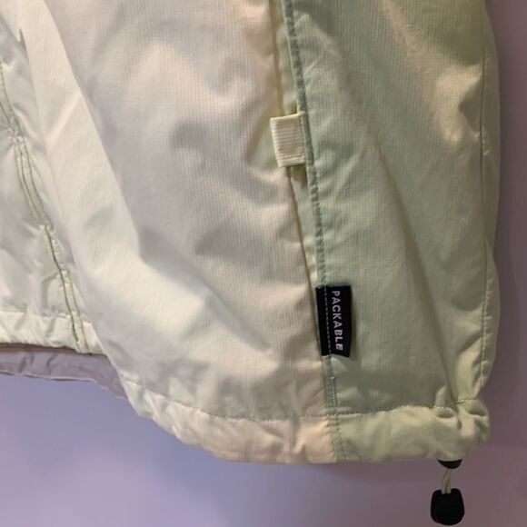 Columbia Packable 2Tone mint Green Women’s LightweightWindbreaker Si… - Picture 9 of 15